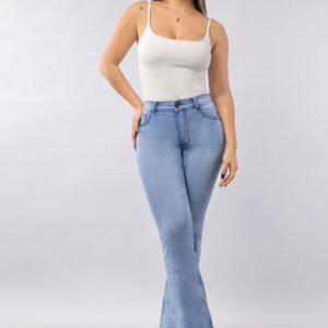 JEANS FRANCIA CELESTE